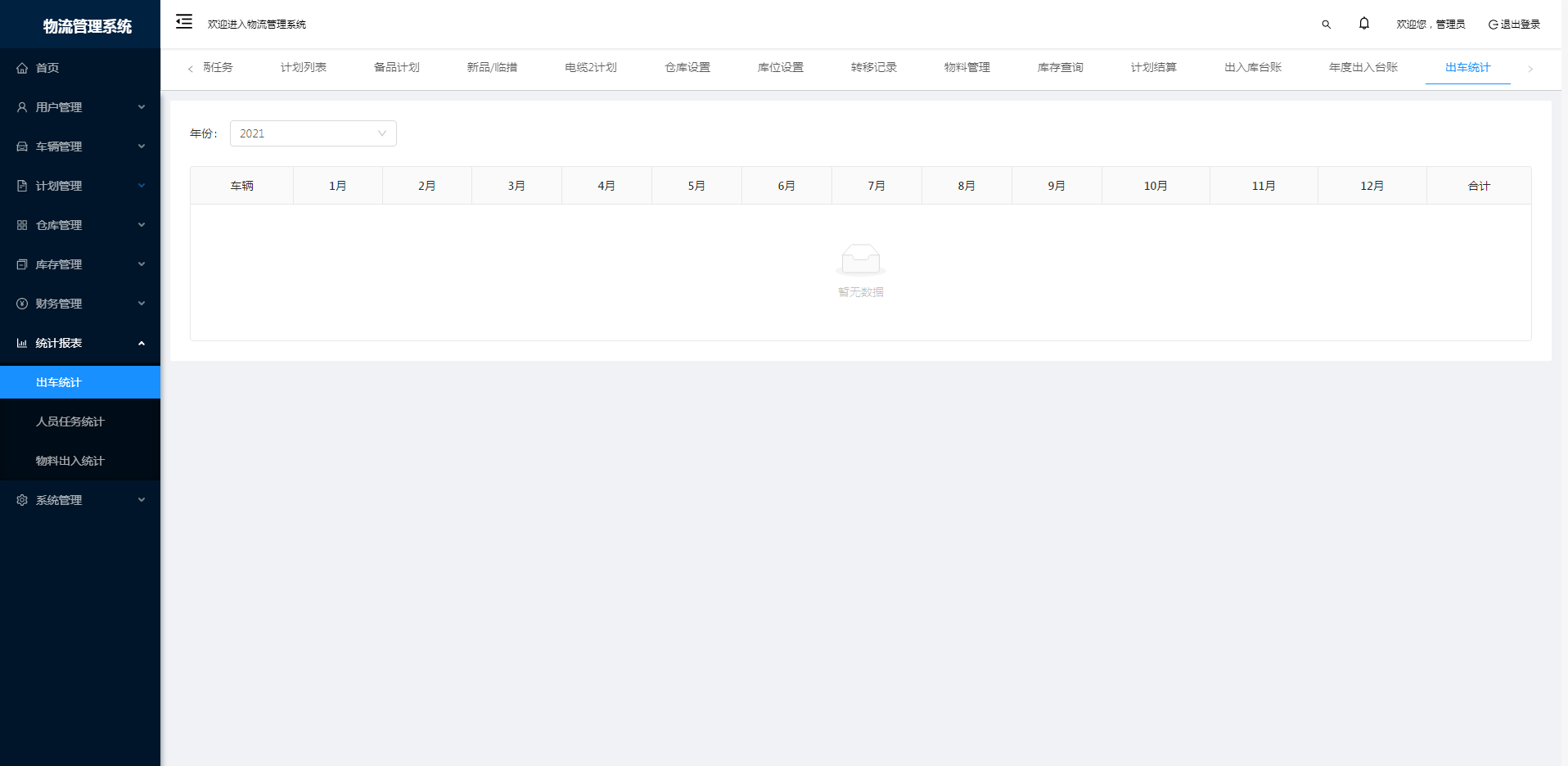 物流管理系统